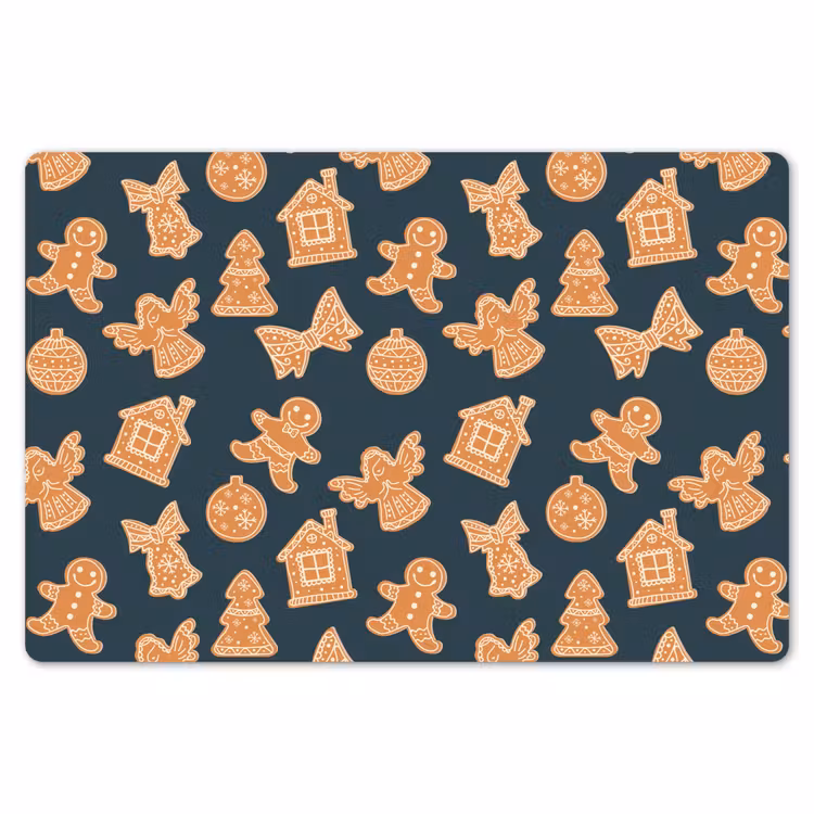 Illustratie - Koekjes - Blauw Placemat vinyl groot 368 -zzsfeer1_Kitchenyeah-website