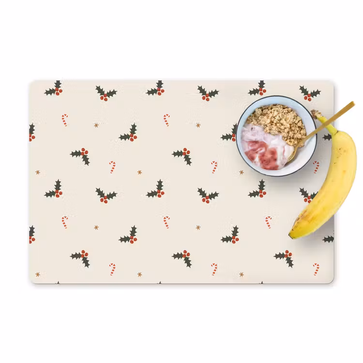 Illustratie - Hulsttakken - Zuurstokken - Beige Placemat vinyl groot 368 -zzzproduct_Kitchenyeah-website