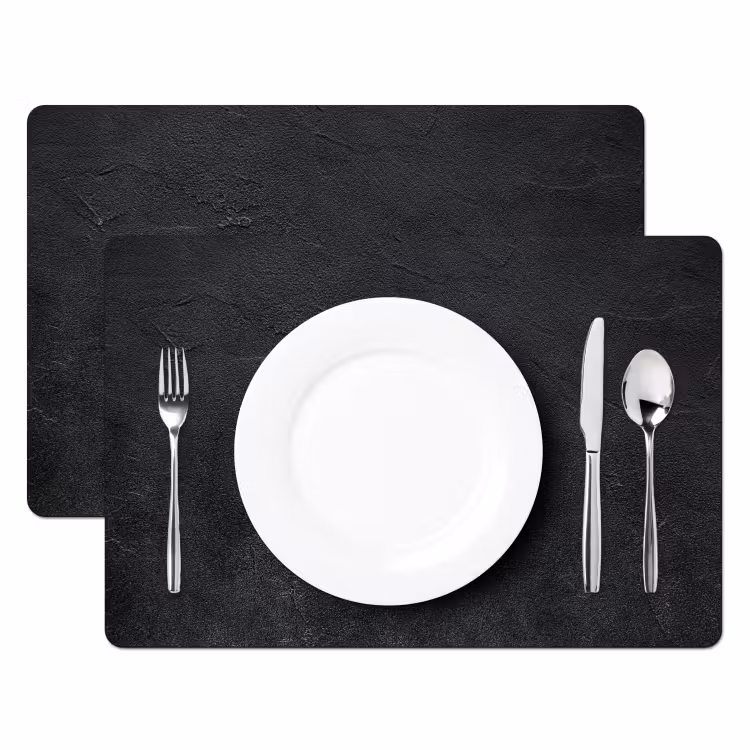 Industrieel - Beton - Grijs - Vintage - Rustiek Placemat vinyl groot -zzsfeer2_Kitchenyeah-website