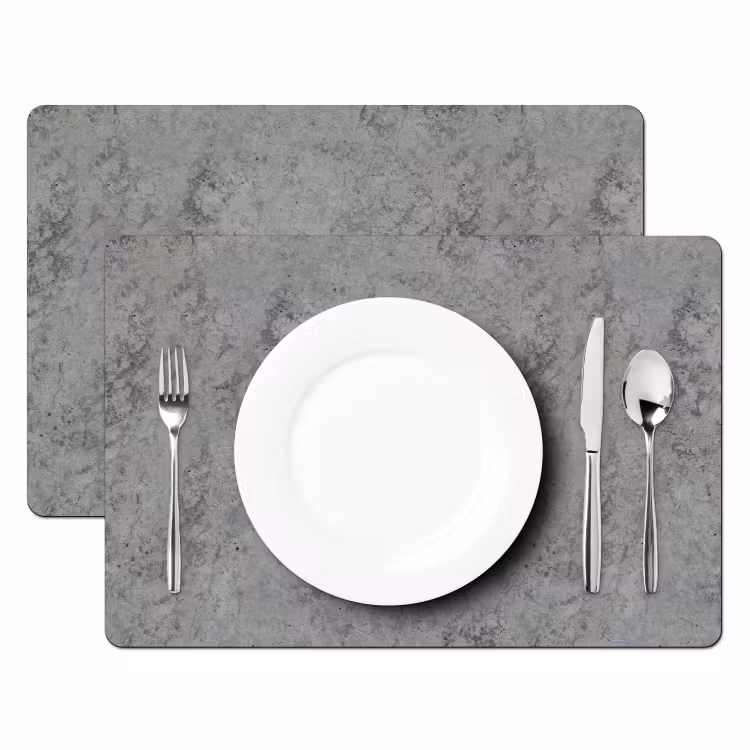 Industrieel - Beton - Patronen Placemat vinyl groot 368 -zzsfeer2_Kitchenyeah-website