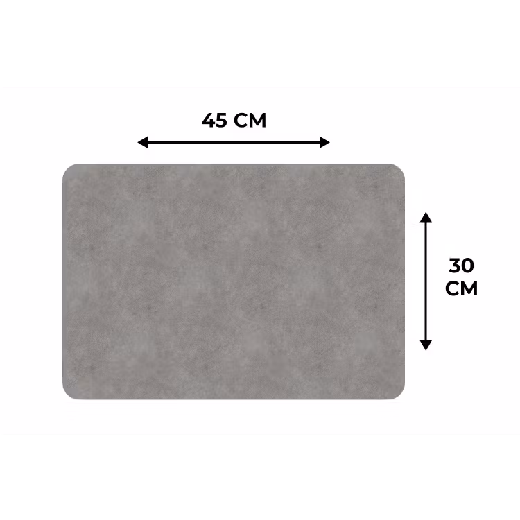 Industrieel - Patroon - Beton Placemat vinyl groot 368 -specs
