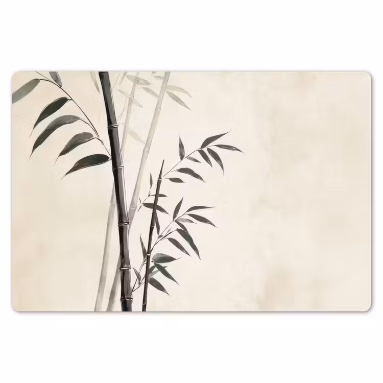 Japandi - Bamboe - Beige Placemat vinyl groot -zzsfeer1_Kitchenyeah-website