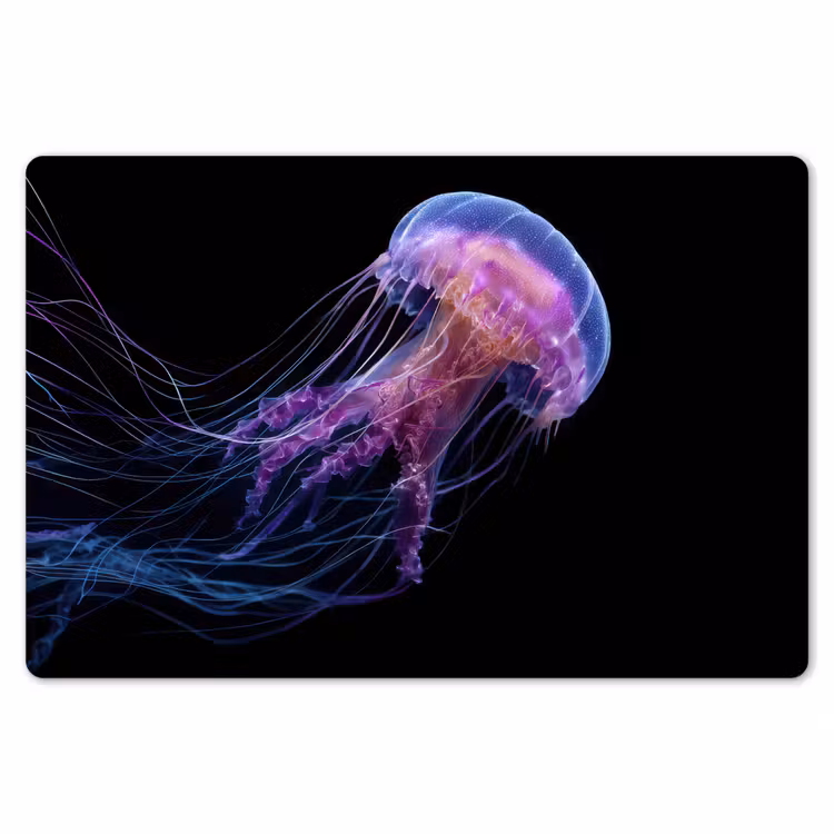 Kwal - Doorzichtig - Roze - Tentakels Placemat vinyl groot -zzsfeer1_Kitchenyeah-website