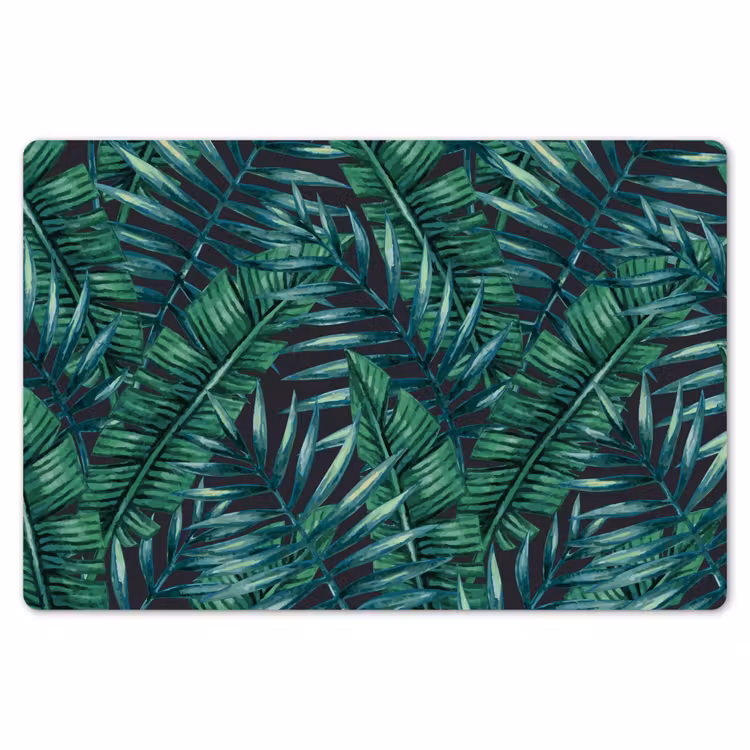 Jungle - Bladeren - Tropisch Placemat vinyl groot -zzsfeer1_Kitchenyeah-website