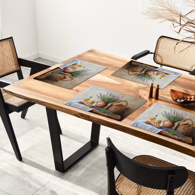 Lavendel - Brood - Stilleven Placemat vinyl groot -zzsfeer4_Kitchenyeah-website