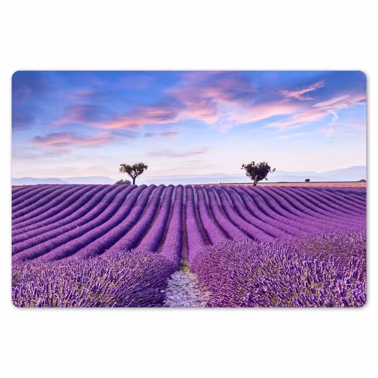 Lavendel - Natuur - Paars - Bomen - Bloemen Placemat vinyl groot -zzsfeer1_Kitchenyeah-website