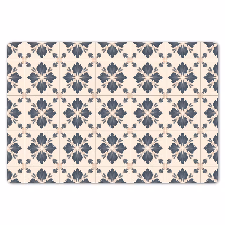 Bladvorm - Klassiek - Kleurrijk Placemat vinyl groot 368 -zzsfeer1_Kitchenyeah-website