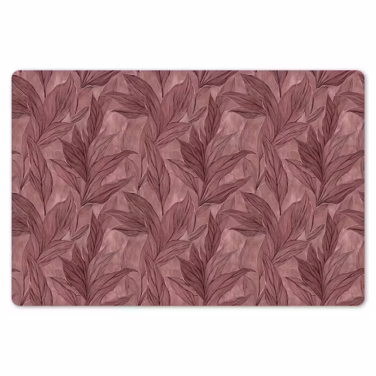 Bladeren - Patroon - Paars Placemat vinyl groot 368 -zzsfeer1_Kitchenyeah-website