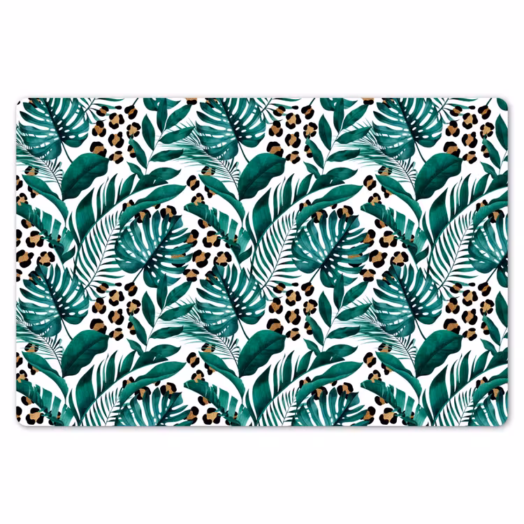 Bladeren - Tropisch - Jungle Placemat vinyl groot -zzsfeer1_Kitchenyeah-website