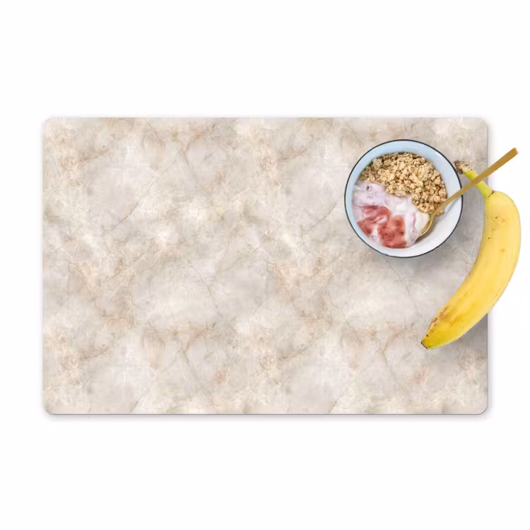 Lichtbeige - Goudbruine Nerven - Marmer Placemat vinyl groot 368 -zzzproduct_Kitchenyeah-website