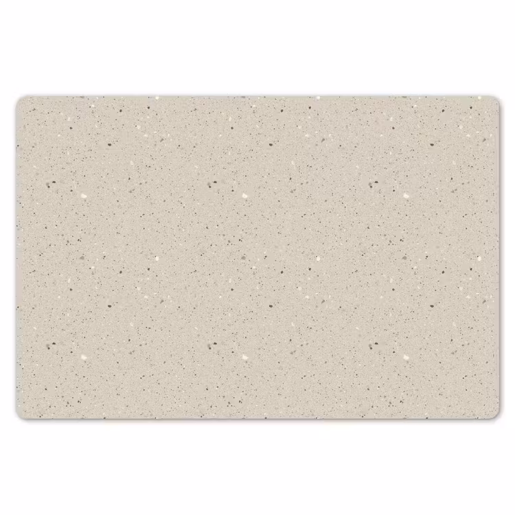 Lichtbeige - Terrazzo - Grijs Placemat vinyl groot 368 -zzsfeer1_Kitchenyeah-website