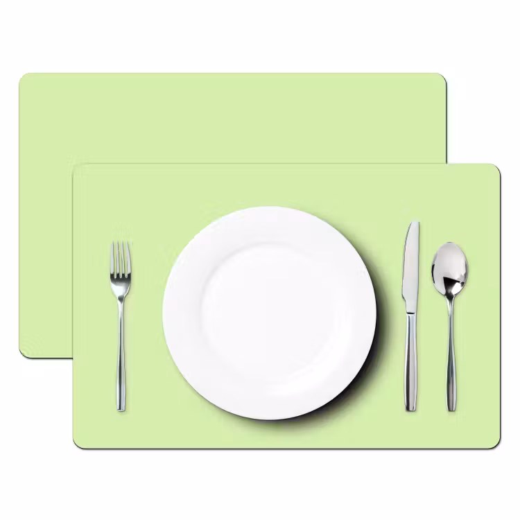 Light - Lime - Groen Placemat vinyl groot 368 -zzsfeer2_Kitchenyeah-website