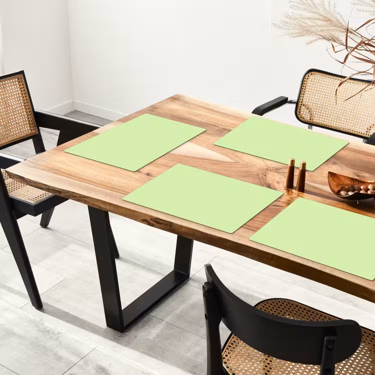 Light - Lime - Groen Placemat vinyl groot 368 -zzsfeer4_Kitchenyeah-website