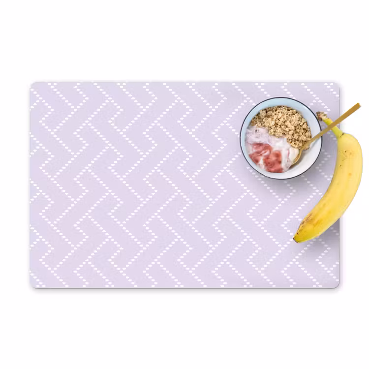 Lila - Stippen - Wit - Patroon Placemat vinyl groot 368 -zzzproduct_Kitchenyeah-website