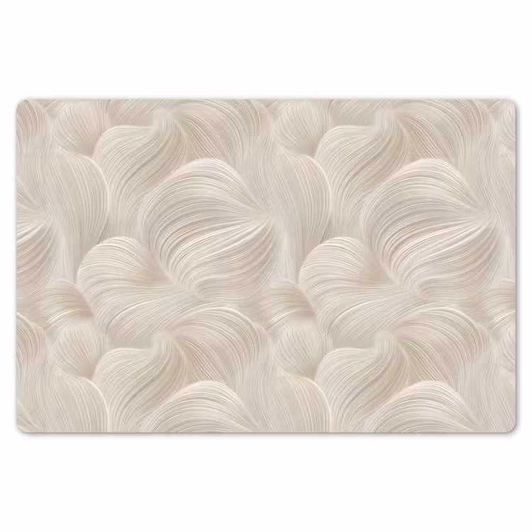 Lijnen - Waaier - Beige Placemat vinyl groot 368 -zzsfeer1_Kitchenyeah-website