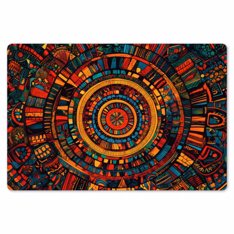 Mandala - Cirkels - Patronen Placemat vinyl groot -zzsfeer1_Kitchenyeah-website