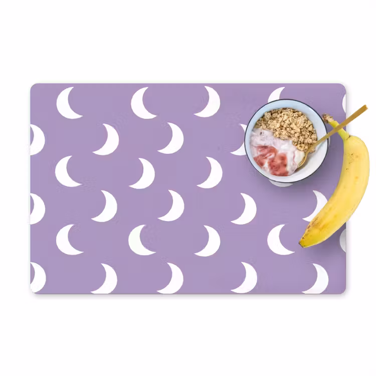 Manen - Patroon - Paars Placemat vinyl groot 368 -zzzproduct_Kitchenyeah-website