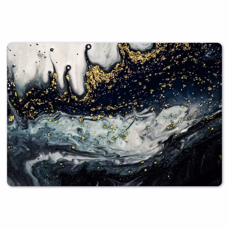Marmer - Abstract - Goud - Luxe Placemat vinyl groot -zzsfeer1_Kitchenyeah-website