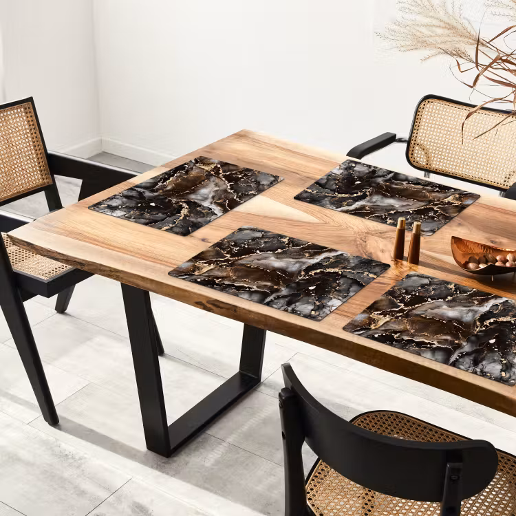 Marmer - Goud - Glitter - Luxe Placemat vinyl groot -zzsfeer4_Kitchenyeah-website