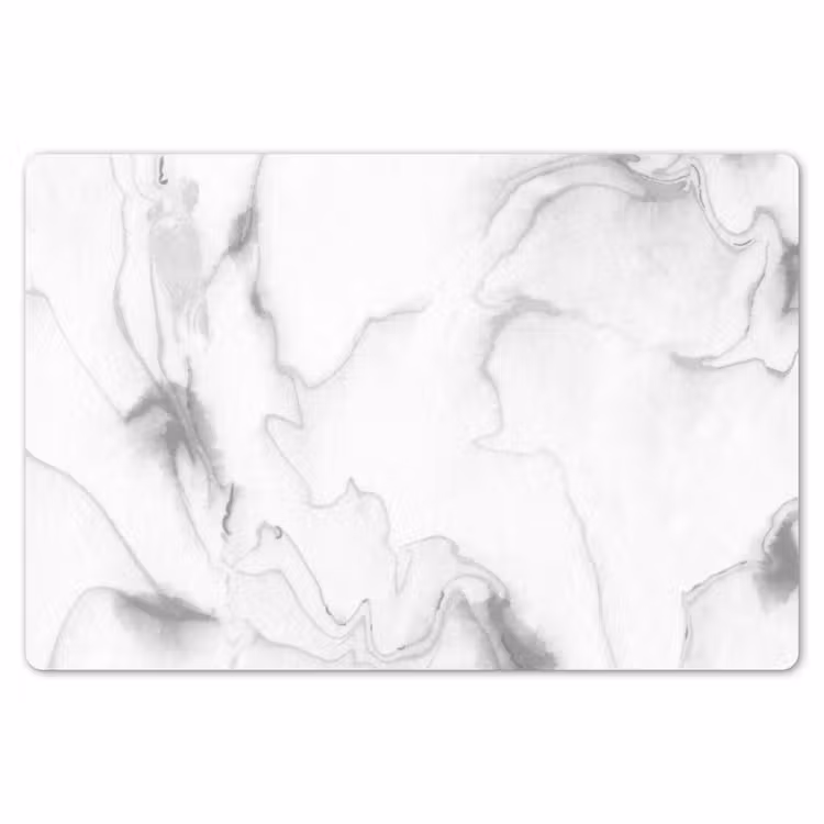 Marmer - Grijs - Wit - Abstract - Marmerlook Placemat vinyl groot -zzsfeer1_Kitchenyeah-website
