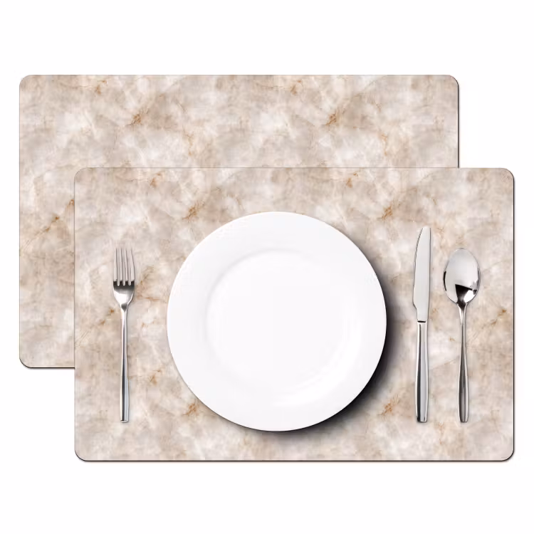 Marmer - Patroon - Klassiek Placemat vinyl groot 368 -zzsfeer2_Kitchenyeah-website