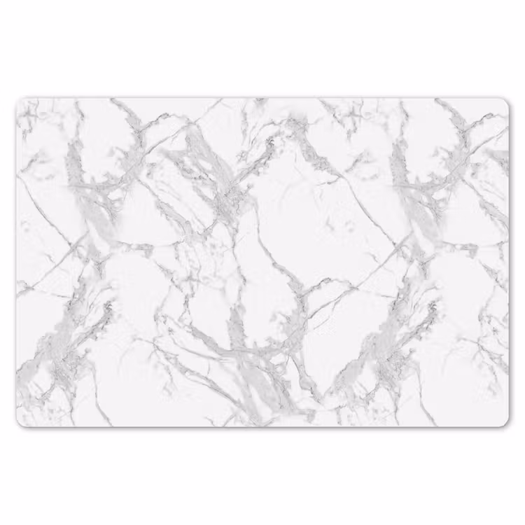 Marmer - Zuiver - Grijs - Aders Placemat vinyl groot 368 -zzsfeer1_Kitchenyeah-website