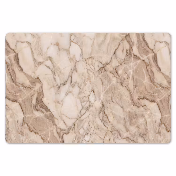 Marmer - Aderen - Textuur - Beige - Modern Placemat vinyl groot -zzsfeer1_Kitchenyeah-website