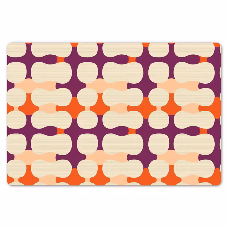 Modern - Patroon - Kleurrijk Placemat vinyl groot 368 -zzsfeer1_Kitchenyeah-website