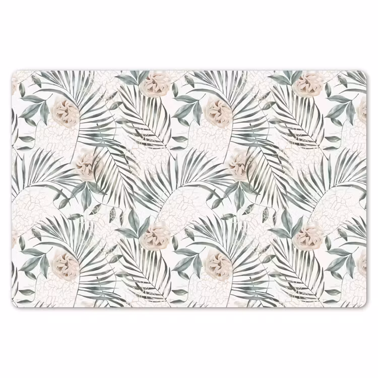 Monstera - Palmblad - Jungle - Tropisch Placemat vinyl groot -zzsfeer1_Kitchenyeah-website