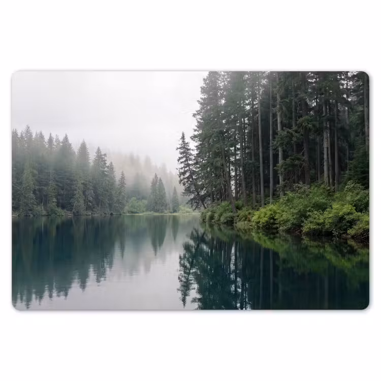 Bergen - Meer - Bos Placemat vinyl groot -zzsfeer1_Kitchenyeah-website