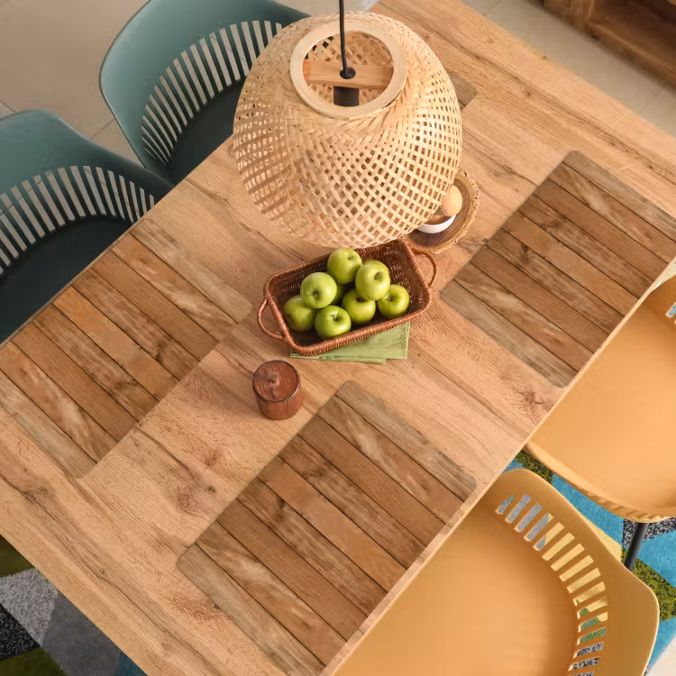 Natuurlijk Eikenhout Placemat vinyl groot -zzsfeer5_Kitchenyeah-website