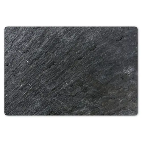 Natuursteen - Industrieel - Leisteen - Structuur - Grijs Placemat vinyl groot -zzsfeer1_Kitchenyeah-website