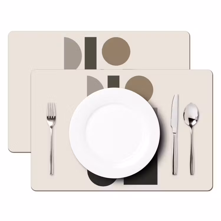 Natuurlijke tinten - Grafisch - Verticale compositie Placemat vinyl groot -zzsfeer2_Kitchenyeah-website