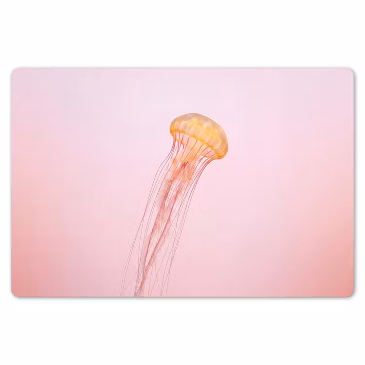 Sierlijk - Kwal - Roze Placemat vinyl groot -zzsfeer1_Kitchenyeah-website