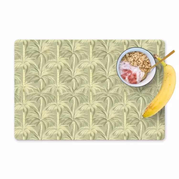 Palmwoud - Tropisch - Groen Placemat vinyl groot 368 -zzzproduct_Kitchenyeah-website