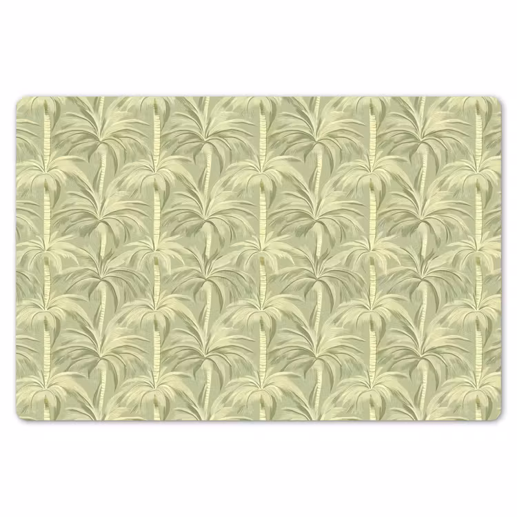 Palmwoud - Tropisch - Groen Placemat vinyl groot 368 -zzsfeer1_Kitchenyeah-website