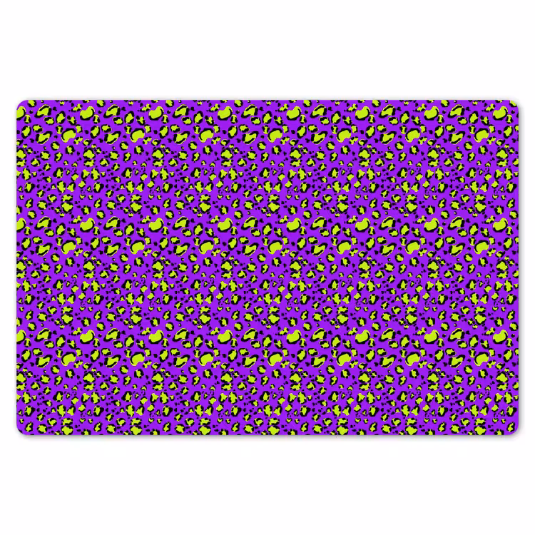 Panterprint - Paars - Groen - Neon Placemat vinyl groot 368 -zzsfeer1_Kitchenyeah-website