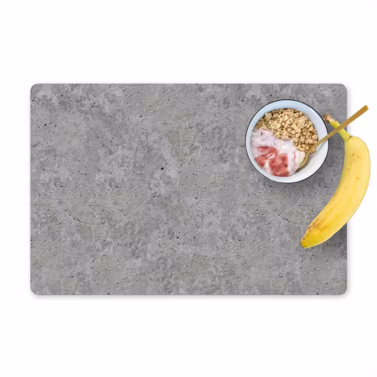 Patroon - Cement - Beton Placemat vinyl groot 368 -zzzproduct_Kitchenyeah-website