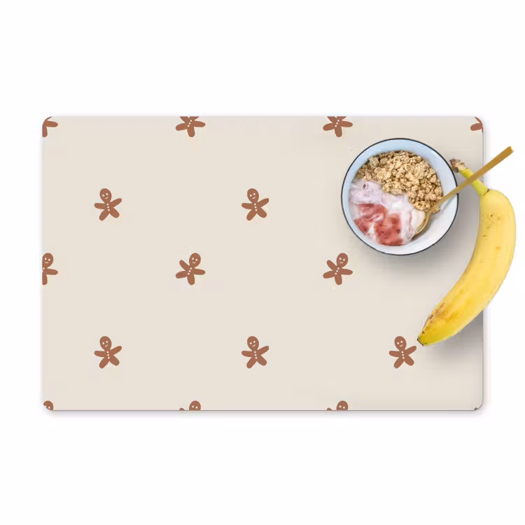 Patroon - Koekjes - Beige Placemat vinyl groot 368 -zzzproduct_Kitchenyeah-website