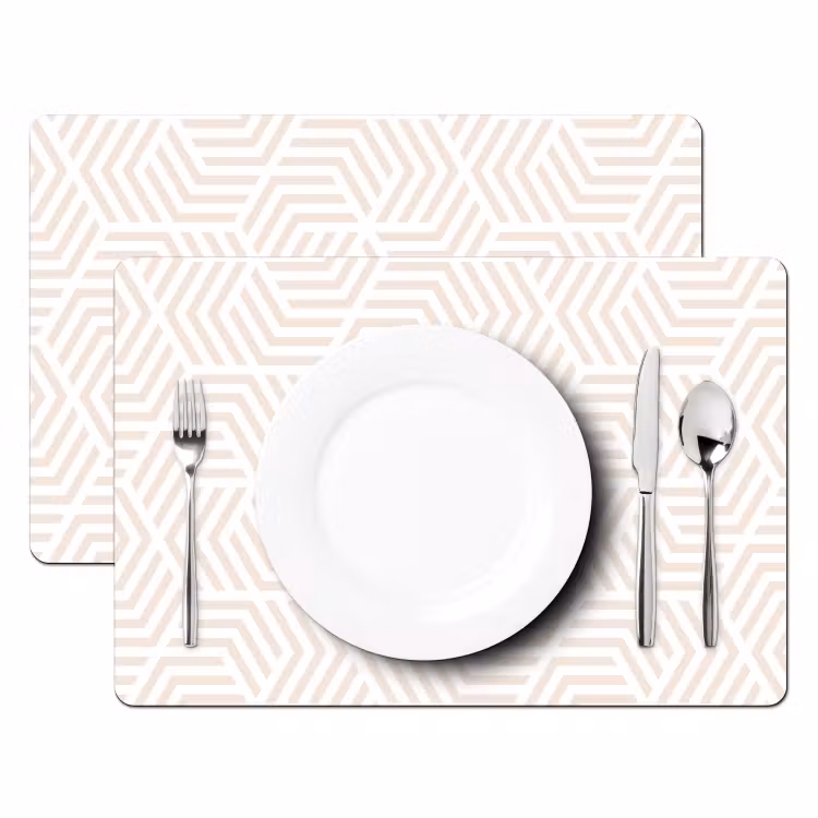 Patroon - Geometrie - Design - Pastel Placemat vinyl groot 368 -zzsfeer2_Kitchenyeah-website
