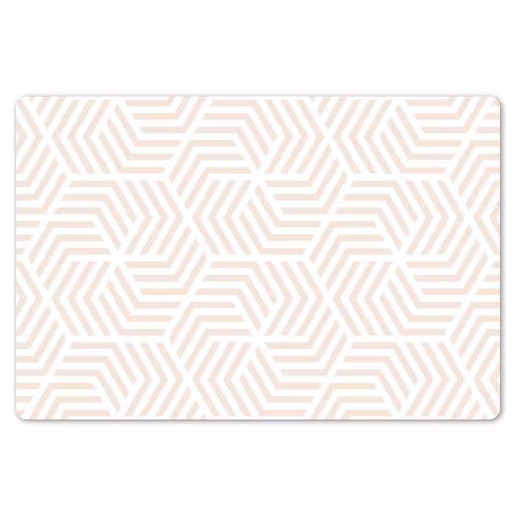 Patroon - Geometrie - Design - Pastel Placemat vinyl groot 368 -zzsfeer1_Kitchenyeah-website