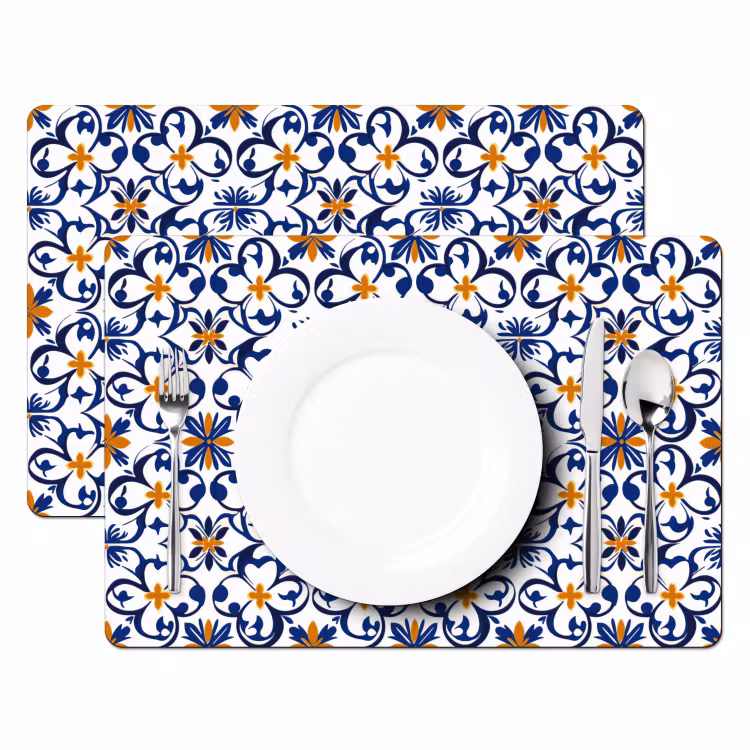 Patroon - Modern - Kleurrijk Placemat vinyl groot 368 -zzsfeer2_Kitchenyeah-website