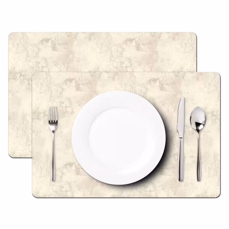 Patroon - Organisch - Beige Placemat vinyl groot 368 -zzsfeer2_Kitchenyeah-website