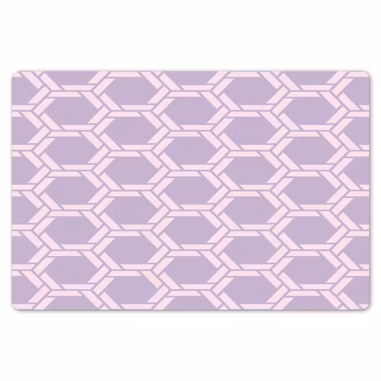 Patroon - Roze - Paars Placemat vinyl groot 368 -zzsfeer1_Kitchenyeah-website
