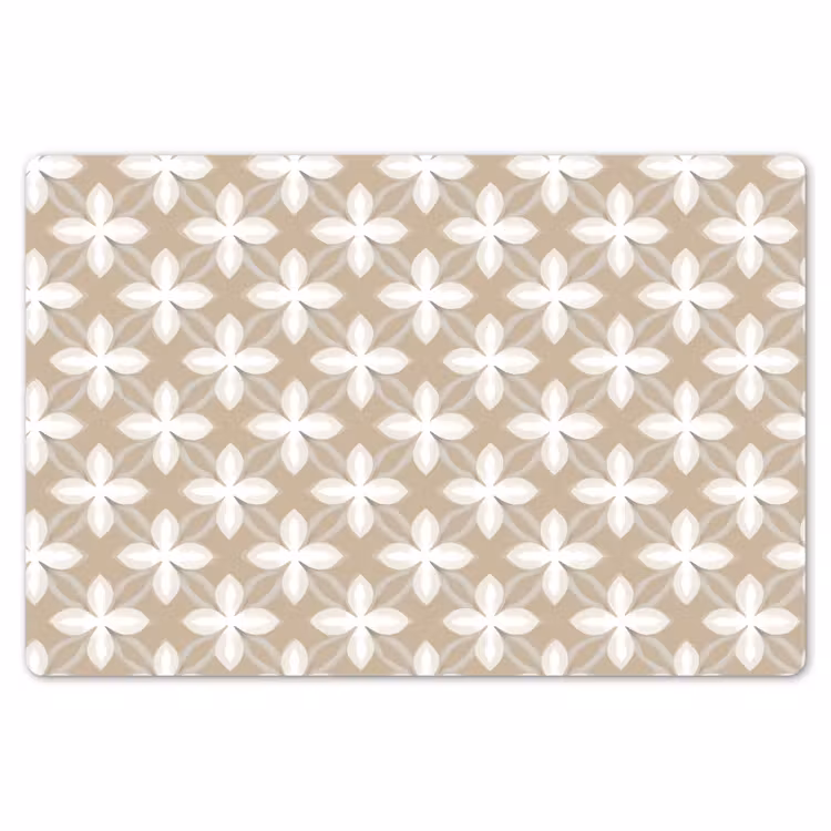Patroon - Symmetrisch - Beige Placemat vinyl groot 368 -zzsfeer1_Kitchenyeah-website
