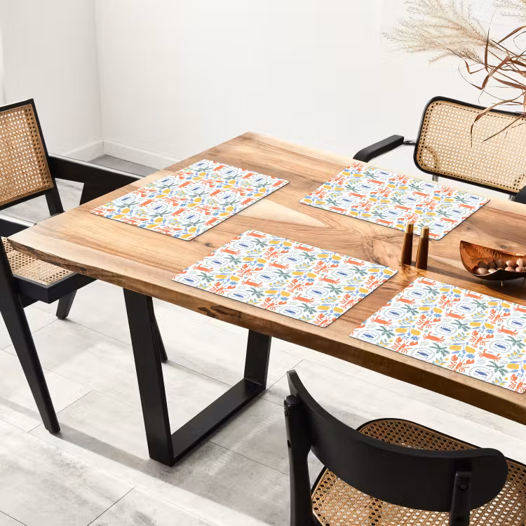 Zee - Sfeer - Citroen - Vis Placemat vinyl groot 368 -zzsfeer4_Kitchenyeah-website