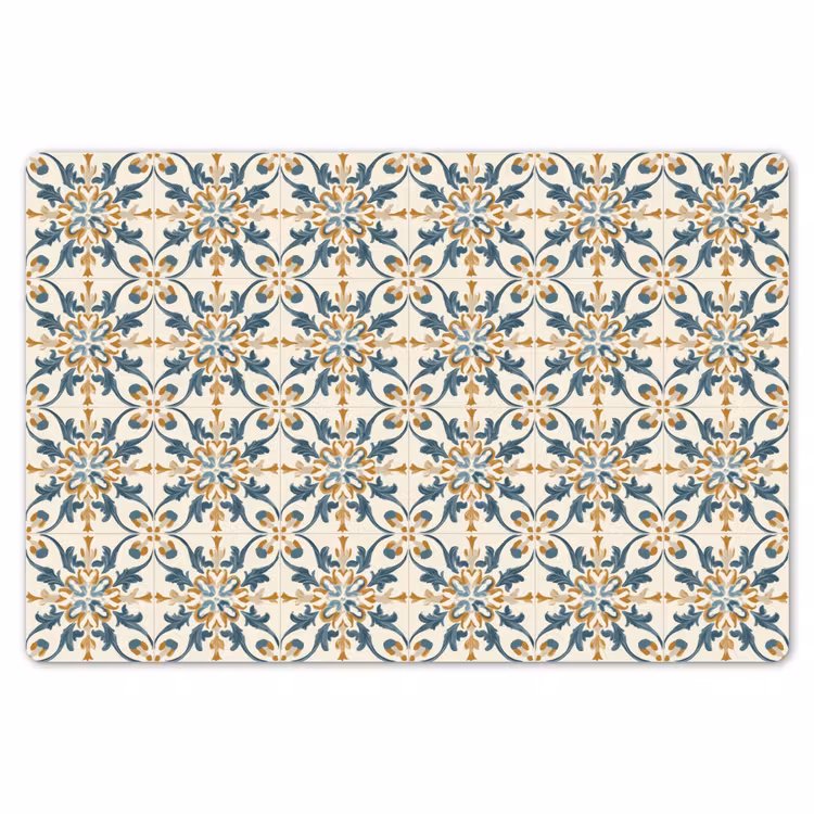 Patroon - Klassiek - Kleurrijk Placemat vinyl groot 368 -zzsfeer1_Kitchenyeah-website