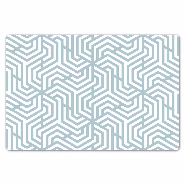 Patronen - Abstract - Driehoek - Geometrie Placemat vinyl groot 368 -zzsfeer1_Kitchenyeah-website