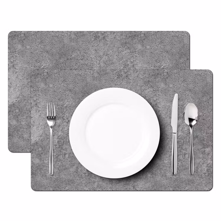 Patronen - Industrieel - Beton Placemat vinyl groot 368 -zzsfeer2_Kitchenyeah-website
