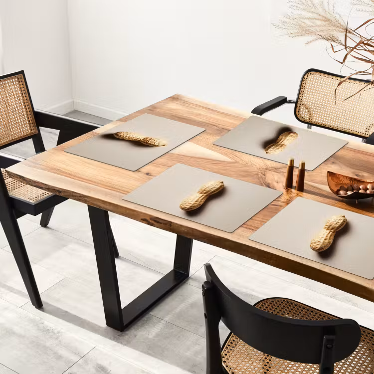 Pinda - Ruw - Beige Placemat vinyl groot -zzsfeer4_Kitchenyeah-website